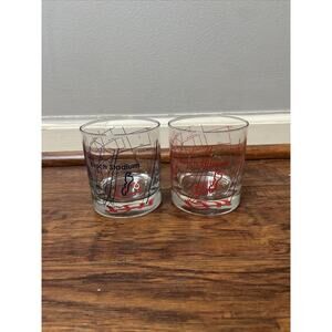 St Louis Cardinals Baseball Tumbler Glasses (2) 2006 Stadium Glasses